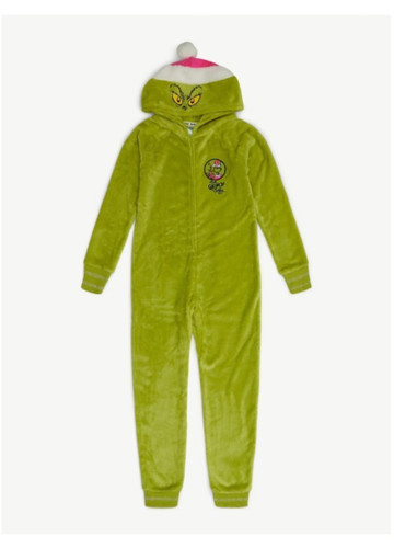 The grinch one piece pajamas - one,